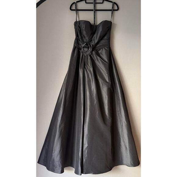 Bill Levkoff sz 8 sweetheart strapless maxi dress gown - Picture 1 of 8